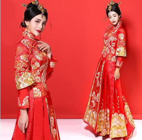 婚纱2017新款新娘结婚礼服欧美拖尾宫廷奢华深V性感露背2018春季