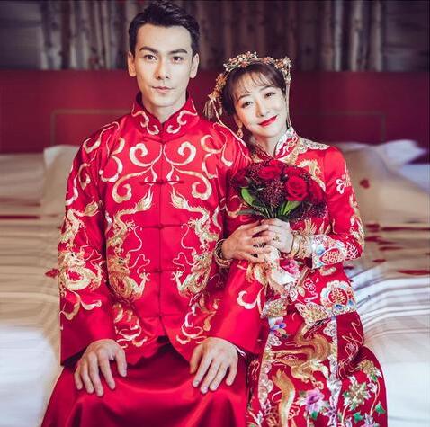 婚纱2017新款新娘结婚礼服欧美拖尾宫廷奢华深V性感露背2018春季